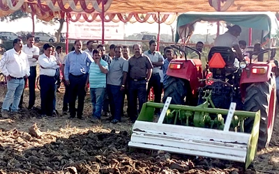 Spading Machine Launch at Odisha